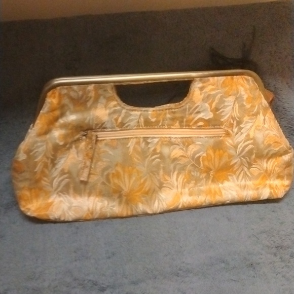 Braciano Gold clutch Handbag EUC Vintage - Picture 4 of 8